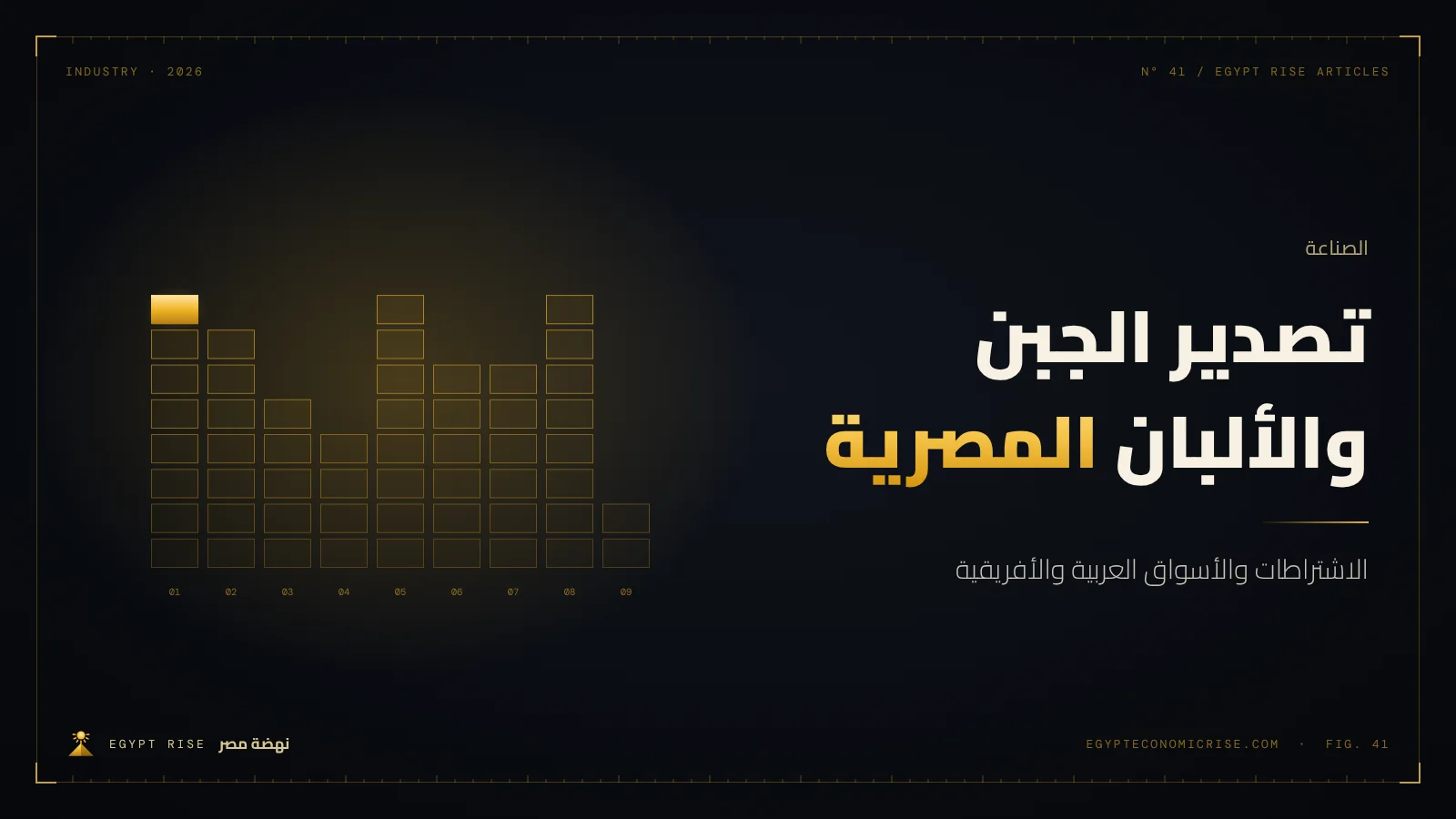 قوالب جبن أبيض مصري وعبوات ألبان على خط إنتاج في مصنع حديث