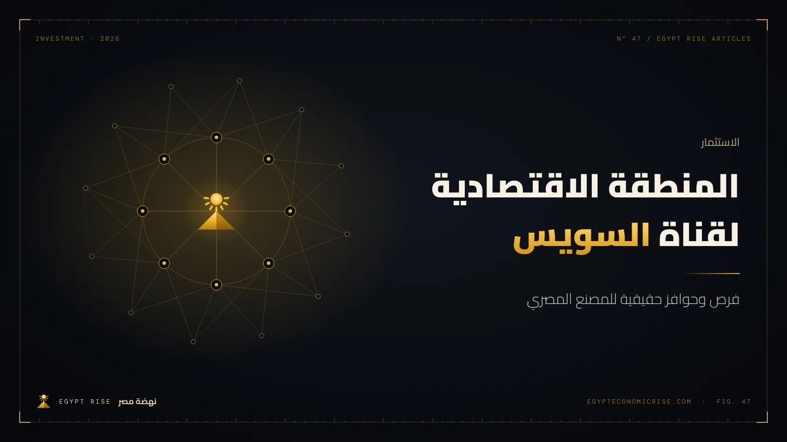 منطقة صناعية وميناء حاويات في المنطقة الاقتصادية لقناة السويس بالعين السخنة